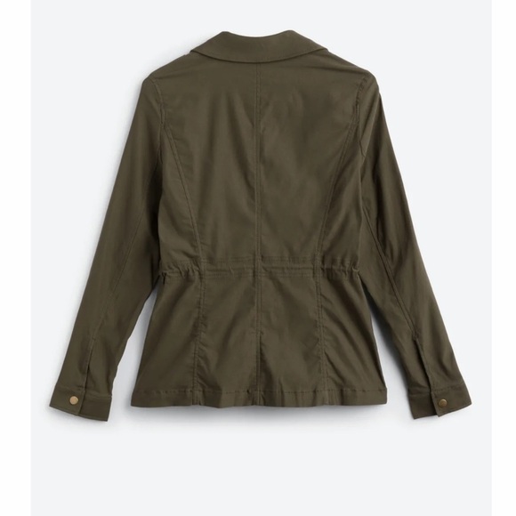 Eden Society Dark Olive Green Utility Chore Jacket - Picture 2 of 14